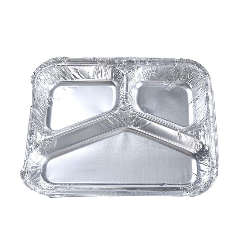 Hosszúkás 3-rekesz tálca 227-3