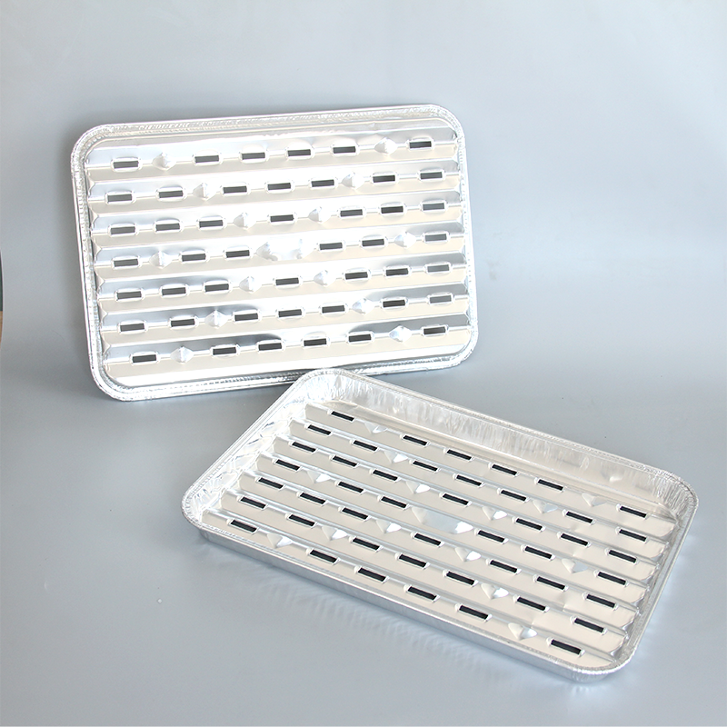 Hosszúkás barbeque tálca IK340